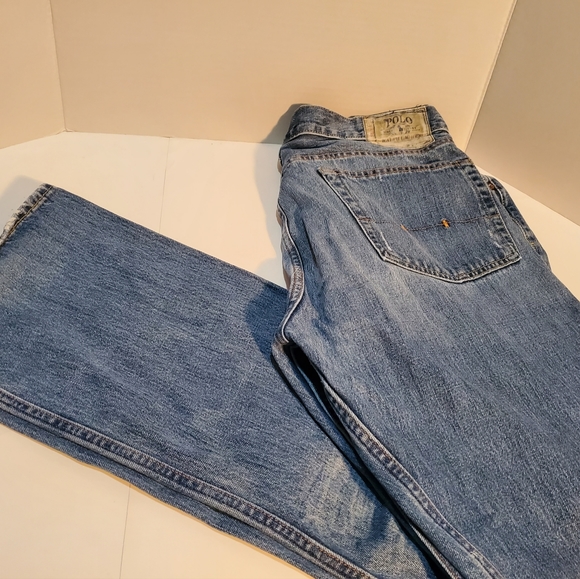 Polo Ralph Lauren Men's Slim Straight Leg Jeans Blue Size 33X32